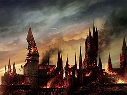 Hoghwarts on Fire
