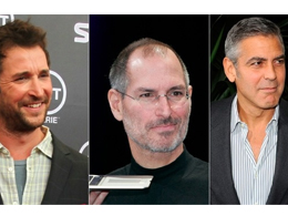Noah Wyle, Geroge Clooney & Steve Jobs