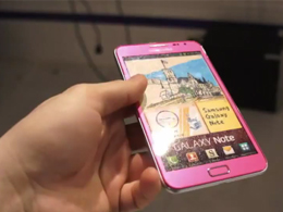 Samsung Galaxy Note pink