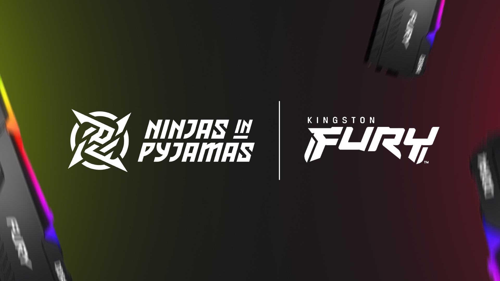 A Kingston FURY lett a Ninjas In Pyjamas hivatalos játékmemória-szállítója