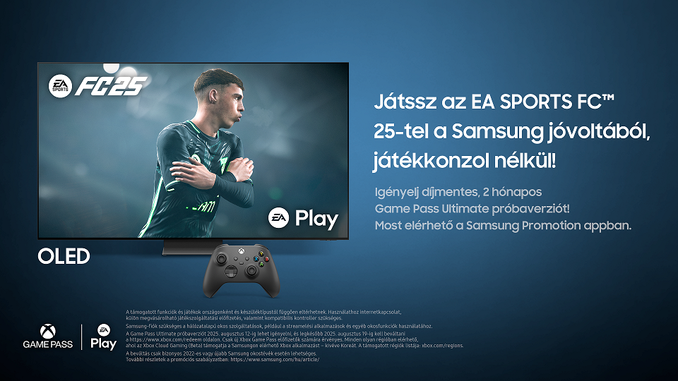 Csavard be játékkonzol nélkül a Samsung okostévéken!