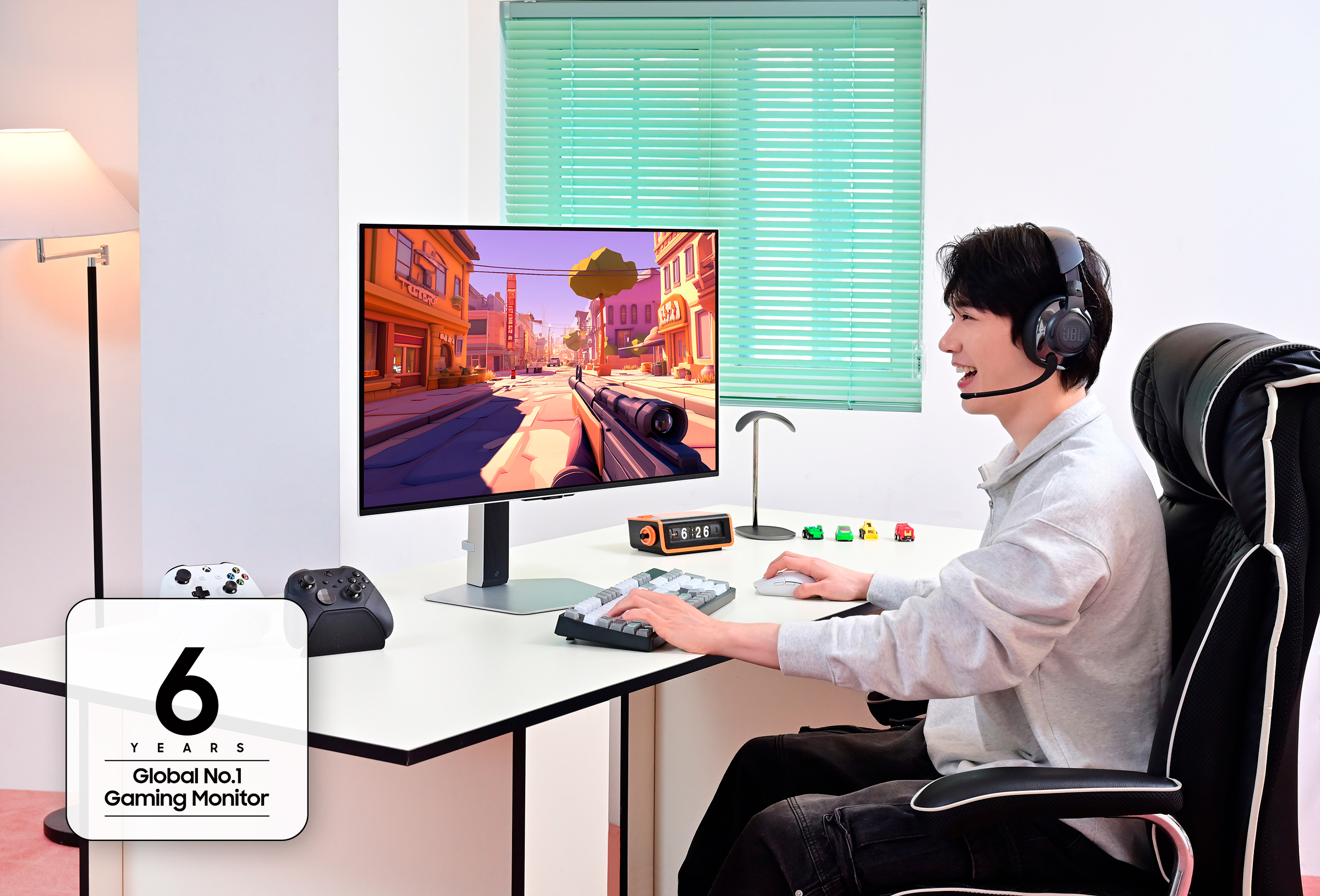 A Samsung az egymást követő hatodik évben is megőrizte helyét a gaming monitorok piacán