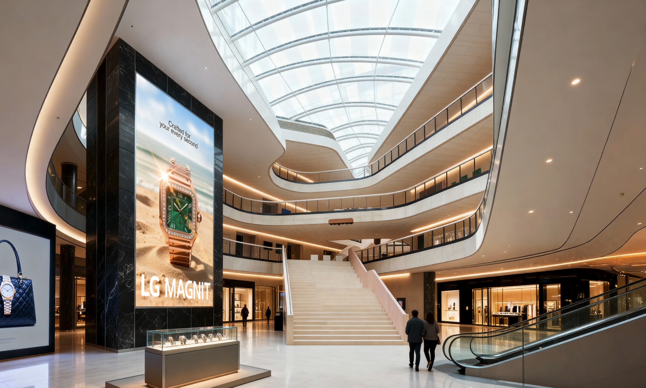 Az LG az ISE 2026 kiállításon mutatja be az új LG MAGNIT Micro LED kijelzőjét