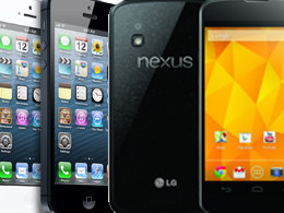 LG Nexus 4 vs. iPhone 5