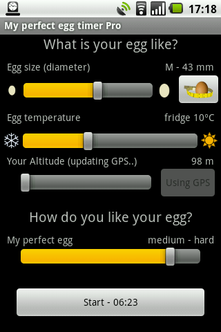My Perfect Egg Timer Pro