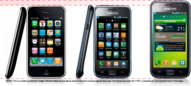 Samsung Galaxy S vs. iPhone 3GS manipulated evidence