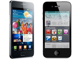 Samsung Galaxy S II vs. iPhone 4S