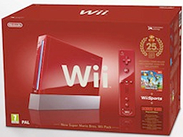 Nintendo Wii Red